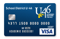 District U-46 Visa Debit Card