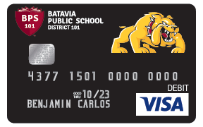 Reserve at Gail Borden Bulldogs Visa Debit Card