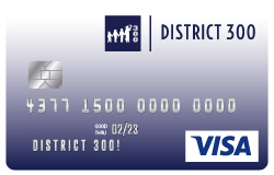 District 300 Visa Card