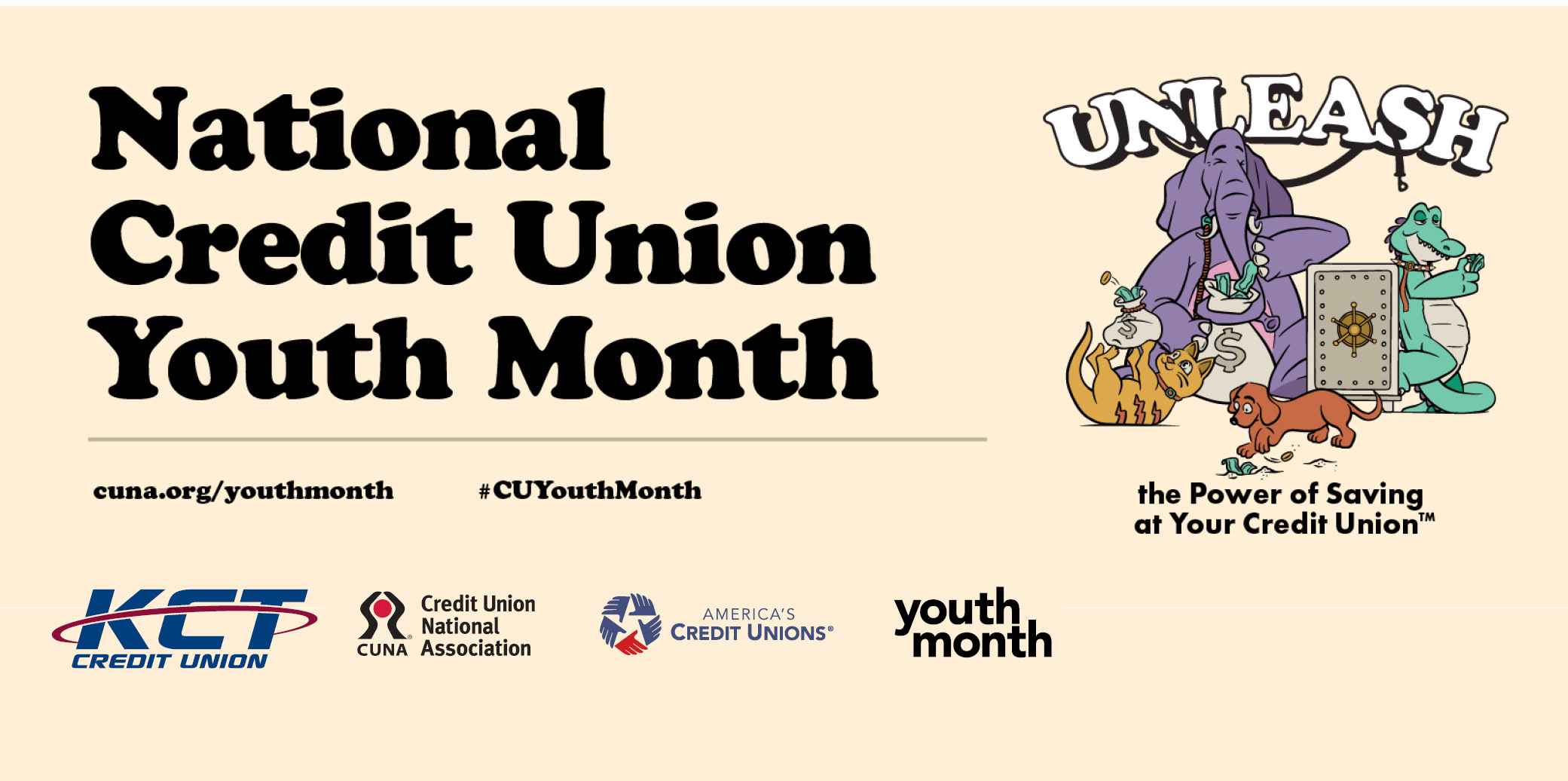Celebrate National Credit Union Youth Month with KCT this April! 
